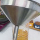 CleanPour Stainless Steel Funnel & Strainer