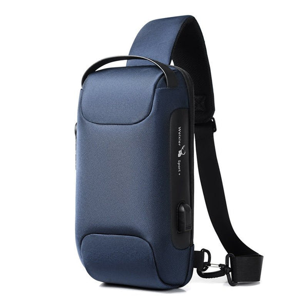 Waterproof Anti - Theft USB Crossbody Bag | Travel & Daily Use - Trends Zone