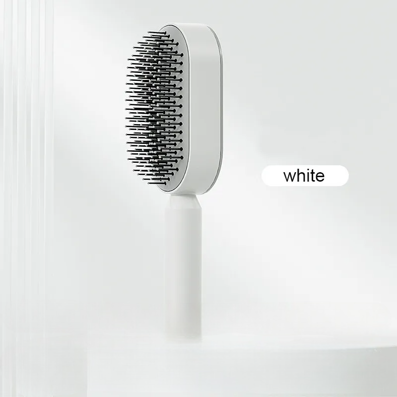 Elegance Self-Cleaning Hairbrush - Trends Zone