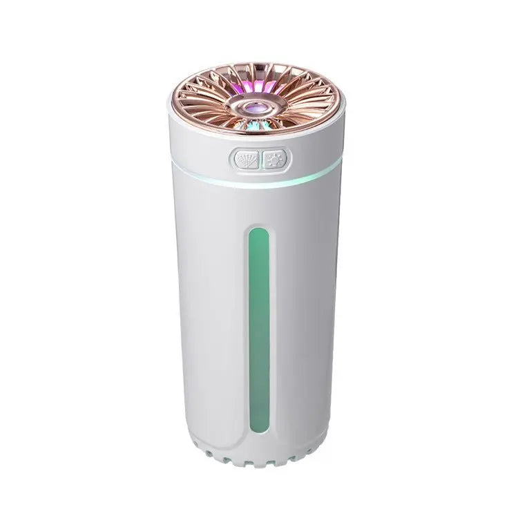 Wireless Air Humidifier – Rechargeable Ultrasonic Diffuser with Colorful Lights & Cool Mist for Car – Trends Zone