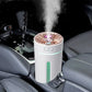 Wireless Air Humidifier – Rechargeable Ultrasonic Diffuser with Colorful Lights & Cool Mist for Car – Trends Zone
